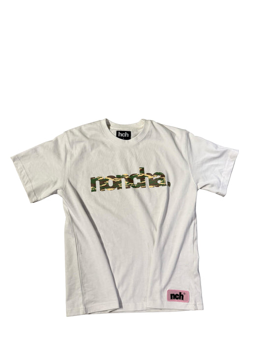 WHITE CAMO TEE
